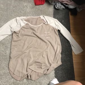 3 quarter sleeve t shirt